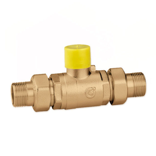 647070 Двухходовой шаровой зоновый клапан Ø1 1/4″ Kv=39,50 м³/ч 10 bar -5÷110 °C Caleffi S.p.a.