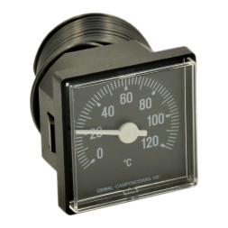 91312215 Капиллярный квадратный термометр TQ 45 P 45 х 45 мм 0/120°C L=1500 мм Cewal S.p.A.