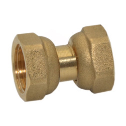 7718350 Муфта латунна з накидними гайками Ø1/2&Prime; НГ х Ø1/2&Prime; НГ Comisa S.p.A.