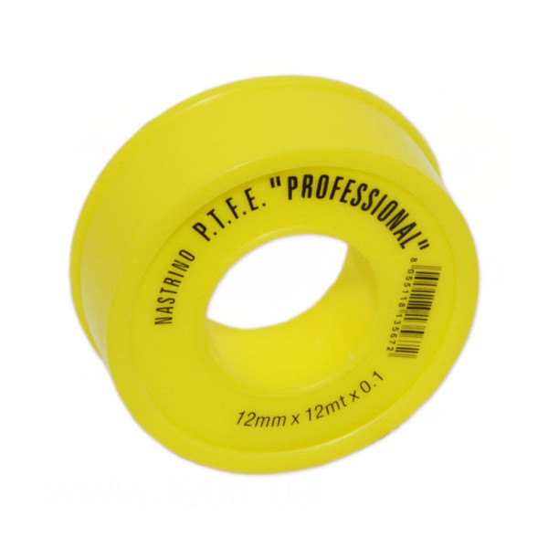 1343000000 Стрічка тефлонова P.T.F.E (1/2″) 12 мм х 12 м х 0,1 мм GoPlast S.r.l.