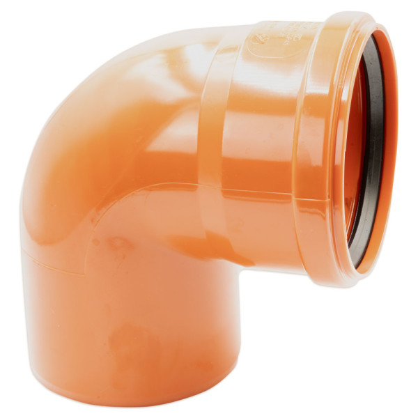 205010011087 KGB ЗК Колено D110 87* PVC-U MARTONI SpA
