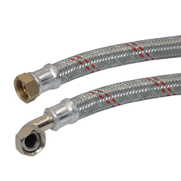 645953975600 AVC-Z DN19 Шланг кутовий антивібраційний 3/4&Prime; х 3/4&Prime; ВВ -5/+90 C° PN10 L=600 мм PARIGI