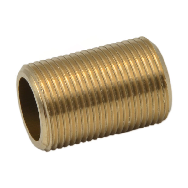 F197R003 Резьба короткая латунная Ø1″ x 40 мм FP Pattaroni