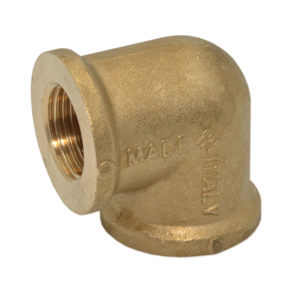 F91R002 Редукционное колено латунное Ø1″ х 1/2″ ВВ FP Pattaroni