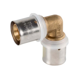 VS0130827 PEXAL BRASS Колено (пресс) Ø40 (3,5) Valsir S.p.A.