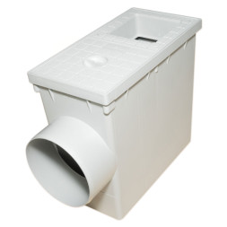 Y772004 Прийомник водосточний QUADRO квадратний Ø80/100 REDI s.p.a.