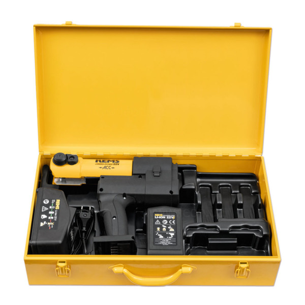 576010 Пресс аккумуляторный AKKU-PRESS ACC 22 V D10–108 (110) мм REMS GmbH & Co KG
