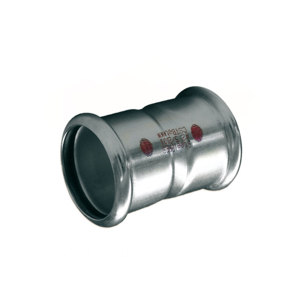 383018000 Муфта стальная Ø18 оцинкованная (отопление) STEELPRES® RM