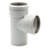 VS0224005 Silere Тройник Ø58/58 87° 6 dB(A) Valsir