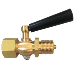 3-ходовой запорный кран для манометра (муфта-штуцер) Tervix Pro Line M2 Valve PN 16, 1/2"х1/2"