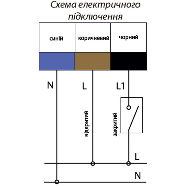 3-ходовий кульовий клапан н/в 3/4" DN20 з електроприводом Tervix Pro Line ORC 3-way