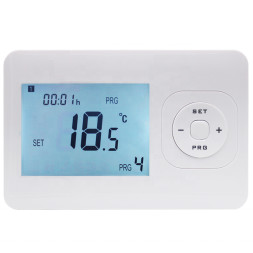 Беспроводной комнатный термостат Tervix Pro Line ZigBee Wireless, нагрев/охлаждение 