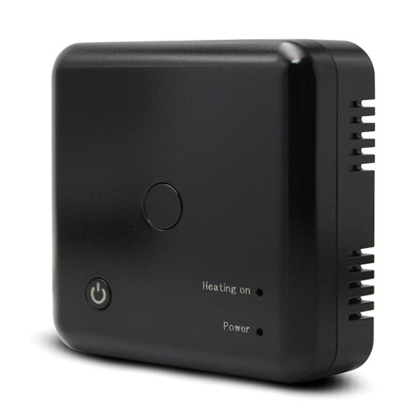 Безпровідний кімнатний термостат WiFi Tervix Pro Line для газового/електричного котла, чорний