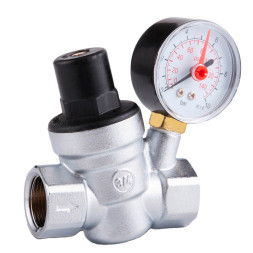 Редуктор давления с манометром Tervix Pro Line 1/2"