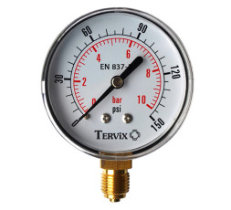 Манометр Tervix Pro Line 80 0-4 бар 1/2" рад.
