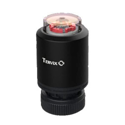 Термопривод Tervix ProLine Egg 2, нормально-закрытый, черный