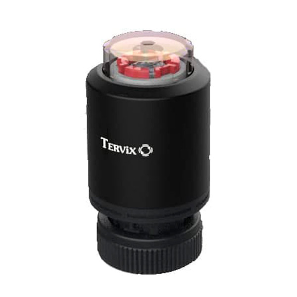 Термопривод Tervix ProLine Egg 2, нормально-закрытый черный, M28*1.5