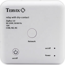 Умный переключатель Tervix Pro Line ZigBee Dry Contact On/Off (реле с "сухим" контактом)