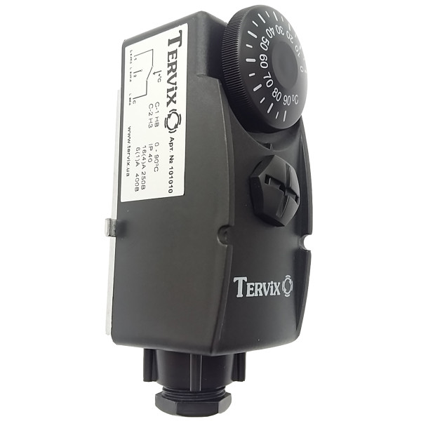 Термостат накладной Tervix Pro Line 0-90 °С поверхностная регуляция