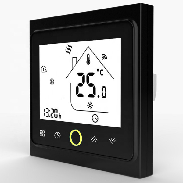 Регулятор температуры с ZigBee управлением Tervix Pro Line для газового/электрического котла, чёрный