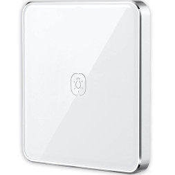 Умная сенсорная кнопка-выключатель Tervix Pro Line ZigBee Touch Switch (1 клавиша), на батар.