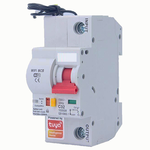 Умный автоматический выключатель Tervix Pro Line WiFi Circuit Breaker, 16A