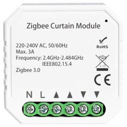 Умный модуль для управления ролетами/карнизами Tervix ZigBee Roller Blind/Curtain Controller