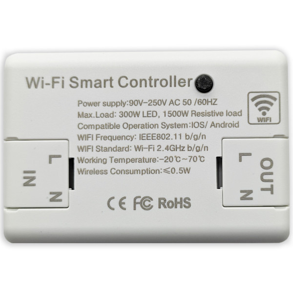 Умный переключатель Tervix Pro Line WiFi On/Off (реле)