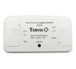 Умный переключатель Tervix Pro Line ZigBee On / Off (реле)