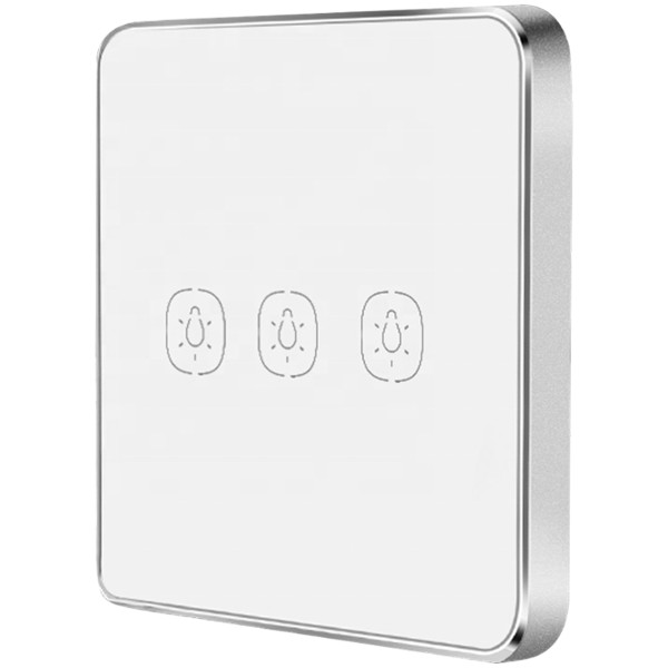 Умный сенсорный выключатель Tervix Pro Line ZigBee Touch Switch (3 клавиши), без нуля