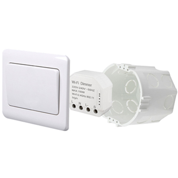 Умный выключатель-регулятор Tervix Pro Line WiFi Dimmer (2 клавиши)