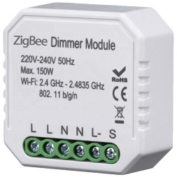 Умный выключатель-регулятор Tervix Pro Line ZigBee Dimmer (1 клавиша)