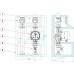 Насосная группа Womix SA 125 DN25 (1") с изоляцией и насосом